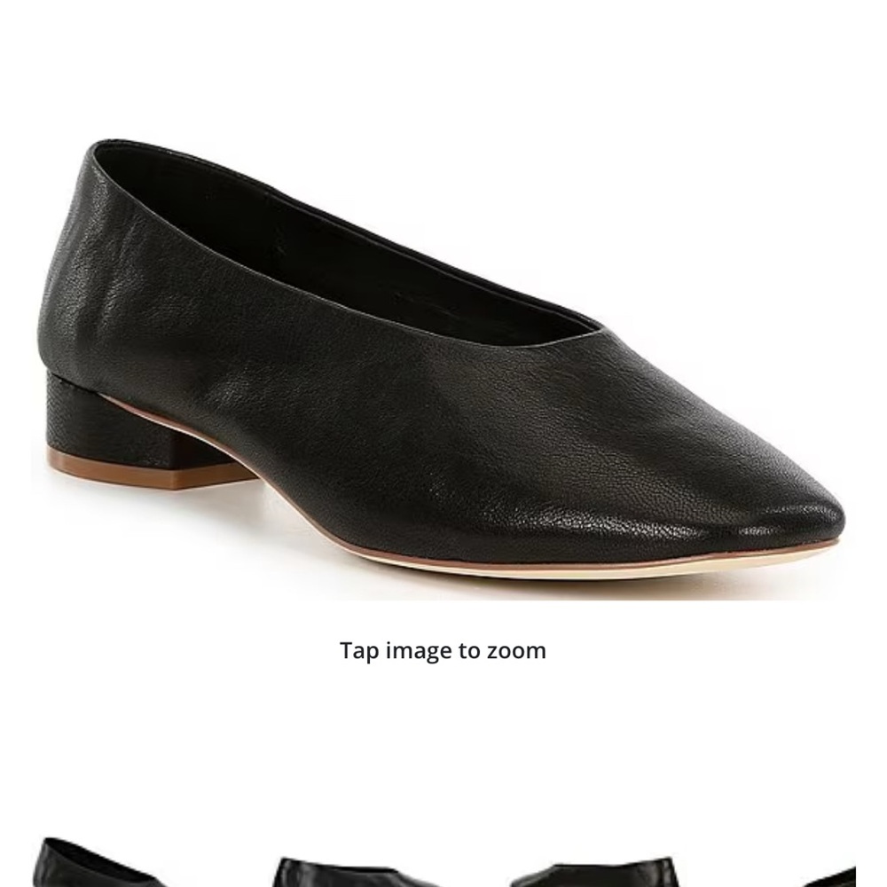 Jeffery Campbell Trustee Leather Ballet Flats